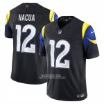 Camiseta NFL Limited Los Angeles Rams Puka Nacua 2025 Rivalries Collection Negro