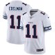 Camiseta NFL Limited New England Patriots Edelman Team Logo Fashion Blanco