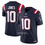 Camiseta NFL Limited New England Patriots Mac Jones Vapor F.U.S.E. Azul