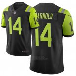 Camiseta NFL Limited New York Jets Sam Darnold Ciudad Edition Negro Verde