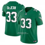 Camiseta NFL Limited Philadelphia Eagles Cooper DeJean Vapor F.U.S.E. 2nd Alternate Verde