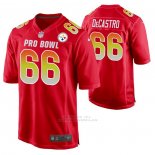 Camiseta NFL Limited Pittsburgh Steelers David Decastro 2019 Pro Bowl Rojo