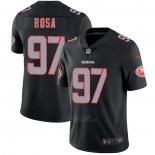 Camiseta NFL Limited San Francisco 49ers Bosa Black Impact