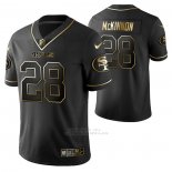 Camiseta NFL Limited San Francisco 49ers Jerick Mckinnon Golden Edition Negro