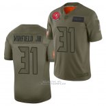 Camiseta NFL Limited Tampa Bay Buccaneers Antoine Winfield Jr. 2019 Salute To Service Verde