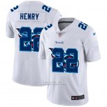 Camiseta NFL Limited Tennessee Titans Henry Logo Dual Overlap Blanco