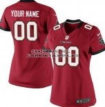 Camiseta NFL Mujer Tampa Bay Buccaneers Personalizada Rojo