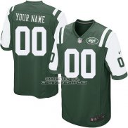 Camiseta NFL Nino New York Jets Personalizada Verde