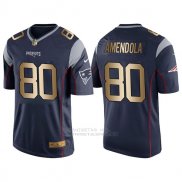 Camiseta New England Patriots Amendola Profundo Azul Nike Gold Game NFL Hombre