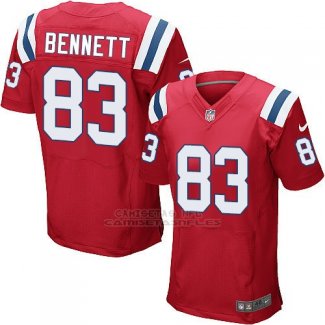Camiseta New England Patriots Bennett Rojo Nike Elite NFL Hombre