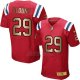 Camiseta New England Patriots Blount Rojo Nike Gold Elite NFL Hombre