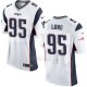 Camiseta New England Patriots Long Blanco Nike Elite NFL Hombre