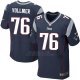 Camiseta New England Patriots Vollmer Profundo Azul Nike Elite NFL Hombre