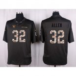 Camiseta Oakland Raiders Allen Apagado Gris Nike Anthracite Salute To Service NFL Hombre