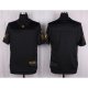 Camiseta Oakland Raiders Negro Nike Elite Pro Line Gold NFL Hombre