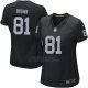 Camiseta Philadelphia Eagles Brown Negro Nike Game NFL Mujer