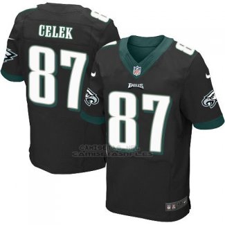 Camiseta Philadelphia Eagles Celek Negro Nike Elite NFL Hombre