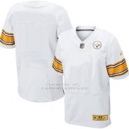 Camiseta Pittsburgh Steelers Blanco Nike Gold Elite NFL Hombre