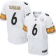 Camiseta Pittsburgh Steelers Suisham Blanco Nike Elite NFL Hombre