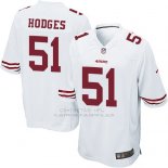 Camiseta San Francisco 49ers Hooges Blanco Nike Game NFL Nino