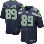 Camiseta Seattle Seahawks Baldwin Azul Oscuro Nike Game NFL Nino