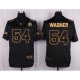 Camiseta Seattle Seahawks Wagner Negro Nike Elite Pro Line Gold NFL Hombre