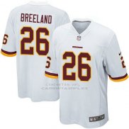 Camiseta Washington Commanders Breeland Blanco Nike Game NFL Hombre