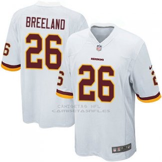 Camiseta Washington Commanders Breeland Blanco Nike Game NFL Hombre