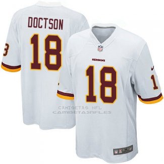 Camiseta Washington Commanders Doctson Blanco Nike Game NFL Hombre