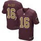 Camiseta Washington Commanders Mccoy Apagado Rojo Nike Elite NFL Hombre