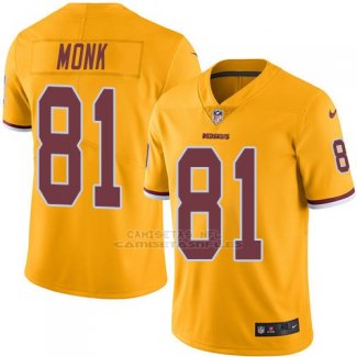 Camiseta Washington Commanders Monk Amarillo Nike Legend NFL Hombre