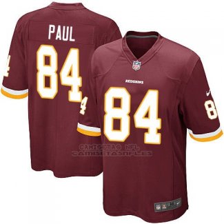 Camiseta Washington Commanders Paul Rojo Nike Game NFL Marron Hombre