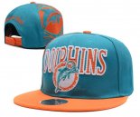 Gorra NFL Miami Dolphins Azul Claro Naranja