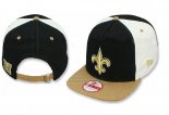 Gorra NFL New Orleans Saints Negro Gold Blanco