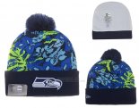 Gorro NFL Seattle Seahawks Azul Negro