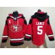Sudaderas con Capucha San Francisco 49ers Trey Lance Rojo
