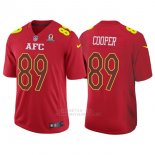 Camiseta AFC Cooper Rojo 2017 Pro Bowl NFL Hombre