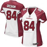 Camiseta Arizona Cardinals Gresham Blanco Rojo Nike Game NFL Mujer