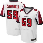 Camiseta Atlanta Falcons Campbell Blanco 2016 Nike Elite NFL Hombre