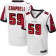 Camiseta Atlanta Falcons Campbell Blanco 2016 Nike Elite NFL Hombre