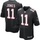 Camiseta Atlanta Falcons Jones Negro Nike Game NFL Nino