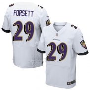 Camiseta Baltimore Ravens Forsett Blanco Nike Elite NFL Hombre