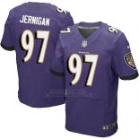 Camiseta Baltimore Ravens Jernigan Violeta Nike Elite NFL Hombre Camiseta Baltimore Ravens Jernigan Violeta Nike Elite NFL Hombre
