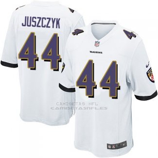 Camiseta Baltimore Ravens Juszczyk Blanco Nike Game NFL Hombre