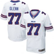 Camiseta Buffalo Bills Glenn Blanco Nike Elite NFL Hombre