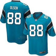 Camiseta Carolina Panthers Olsen Lago Azul Nike Game NFL Nino