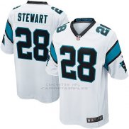 Camiseta Carolina Panthers Stewart Blanco Nike Game NFL Nino