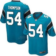 Camiseta Carolina Panthers Thompson Lago Azul Nike Game NFL Nino