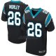 Camiseta Carolina Panthers Worley Negro Nike Elite NFL Hombre