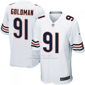 Camiseta Chicago Bears Goldman Blanco Nike Game NFL Hombre